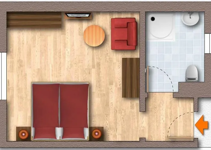 Restaurant Waldcafe בית הארחה מאיירהופן