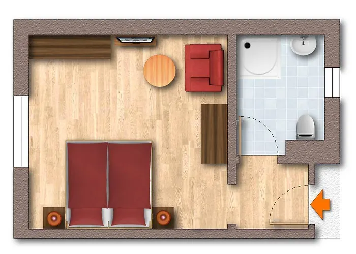 招待所 森林咖啡餐厅旅馆 3*